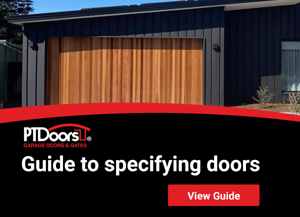 Specifying a Garage Doore